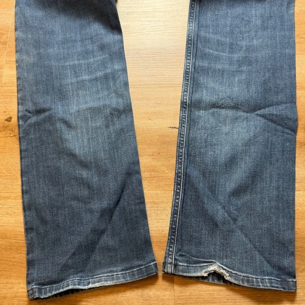 Diesel Safado Jeans Mens 33x32 Blue Slim Straight Stretch Denim Button Fly 0R8E4
